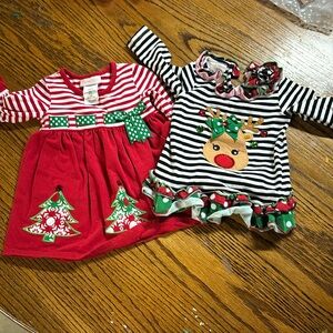 Girls Christmas shirts